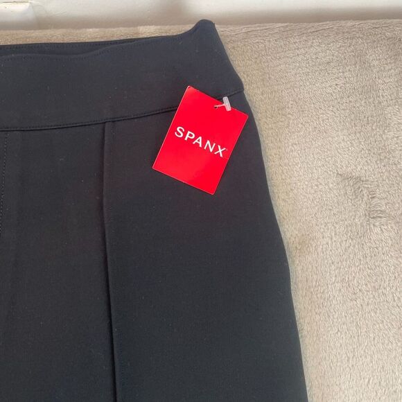 Spanx The Perfect Pants Women Large Black Hi Rise‎ Flare Trousers #1 Best Seller - Picture 4 of 14